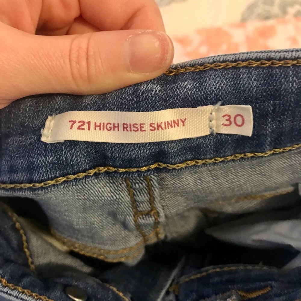 Levi’s 721 High rise skinny jean